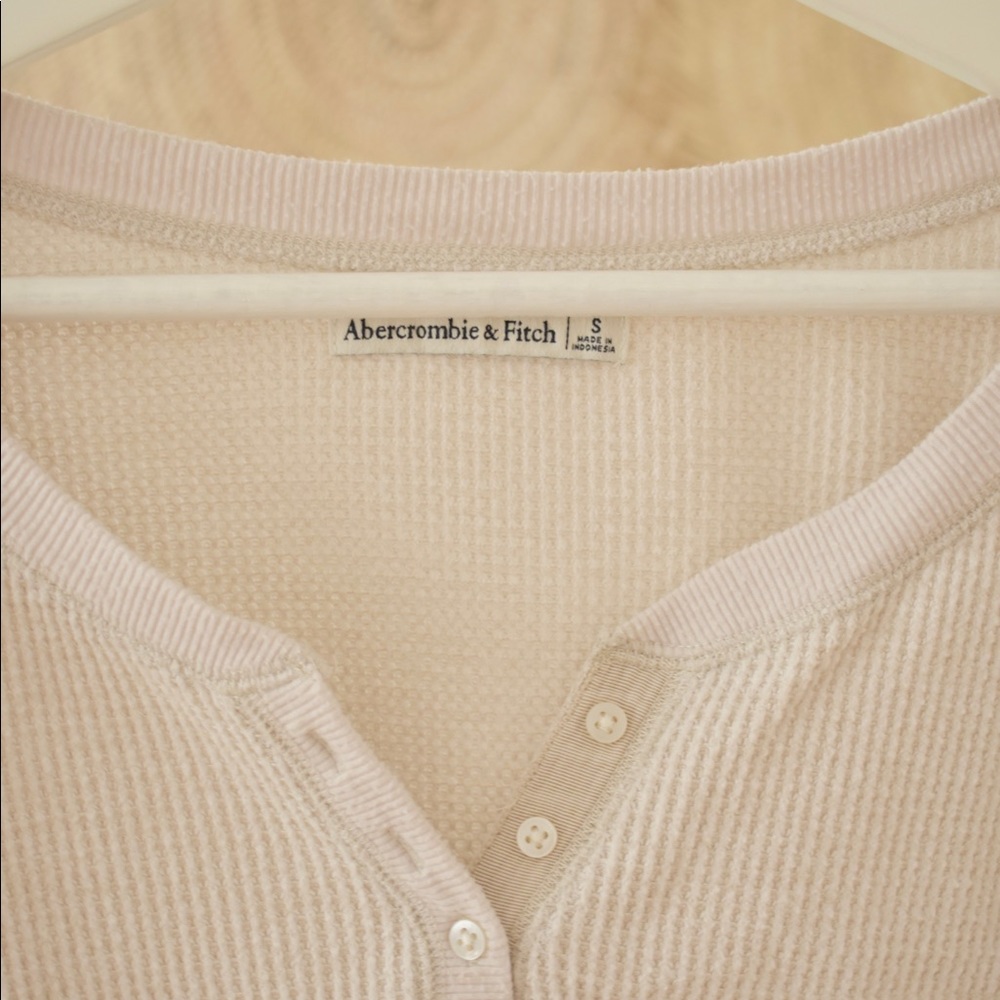 Abercrombie ribbed lounge tee